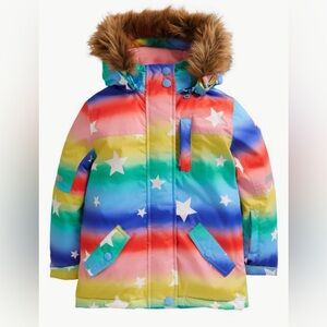 Mini Boden Rainbow All Weather waterproof Jacket